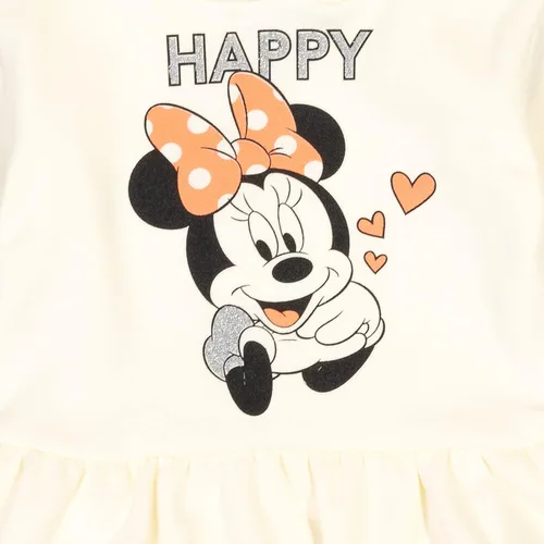 Miniatura 6 de Disney - Sudadera con capucha y leggings de vellón con diseño de Minnie Mouse