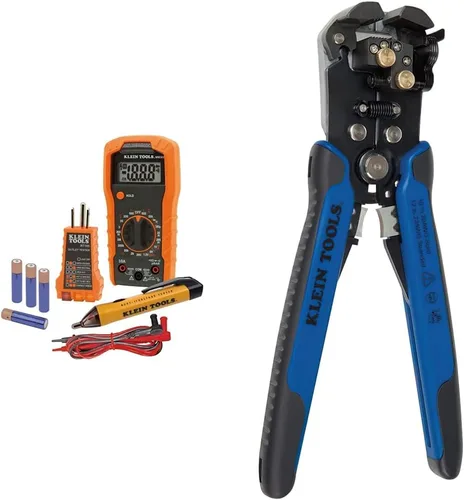 Miniatura 8 de Klein Tools Kit de prueba eléctrica con multímetro digital, probador de voltaje sin contacto y estuche de transporte