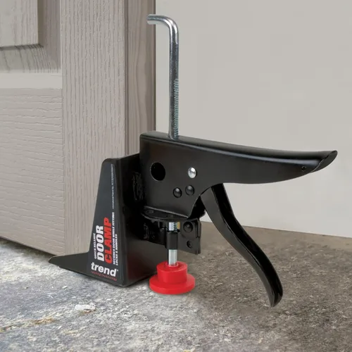 Miniatura 5 de Trend Soporte de abrazadera de puerta de liberación rápida para una instalación y mantenimiento eficientes de la puerta, D/CLAMP/A