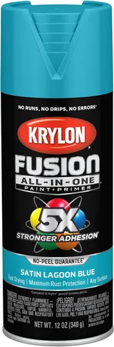 Miniatura 61 de Krylon Fusion - Pintura en aerosol adhesiva todo en uno para uso en interiores y exteriores, 12 onzas, aluminio Icy Grape