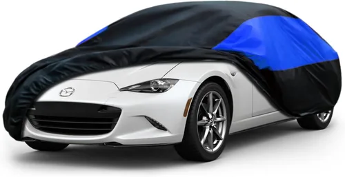 Miniatura 11 de GUNHYI Cubierta impermeable para automóvil para todo clima, ajuste universal Tesla Model S, Audi A6/A7/A8, Dodge Charger, Mercedes Benz Clase S S500