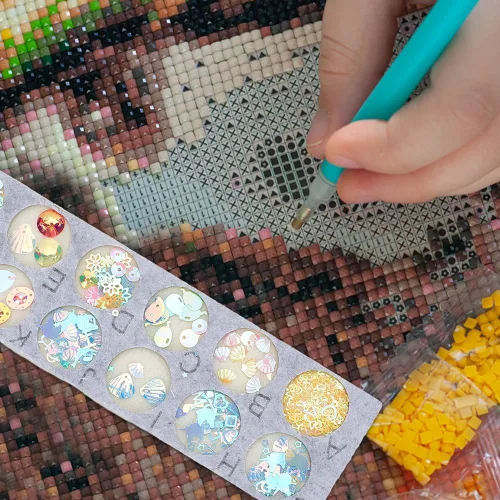 Miniatura 6 de PH PandaHall 10 tableros de cuentas para cuentas con diseño de cuentas, bandejas de fieltro para joyería, organizador de pulseras, bandeja