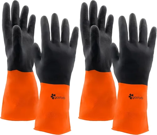 Gastody™ - Chemical Resistant Gloves, Reusable,Heavy Duty Safety Work Gloves,Resist Acid,Oil,Alkali - S-M-L-XL-XXL Size