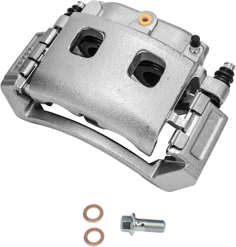 Miniatura 4 de Detroit Axle - Kit de freno delantero para Dodge Ram 1500 2005-2006 Durango 2002-2005 2005-2006 Pinza de freno de disco con soporte Pastillas