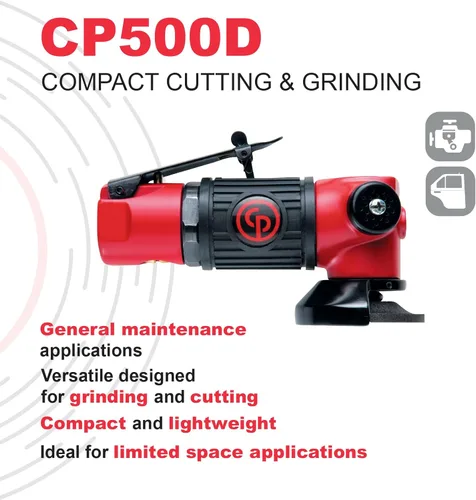 Miniatura 4 de Chicago Pneumatic CP7500DK - Herramienta de amoladora neumática, soldador, carpintería, detalles de automóviles automotrices, pulidora de acero