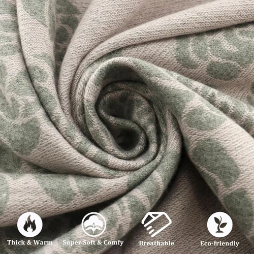 Miniatura 40 de Poncho chal para mujer, suéteres suaves y cálidos para mujer, parte delantera abierta, poncho de viaje para otoño, invierno y primavera