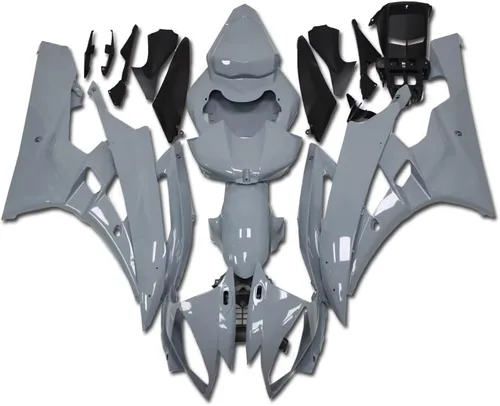 Nardo gris carenado apto para Yamaha 2006 2007 YZF R6 inyección ABS plásticos carrocería kit cuerpo cuerpo cuerpo trabajo 06 07 YZF-R6