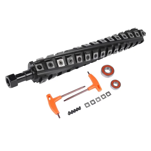 Miniatura 3 de Cabezal de corte helicoidal en espiral de 13 pulgadas para DeWalt DW735 DW735X Cepilladora Recta Cortadora Reducir Ruido Fácil Reemplazo