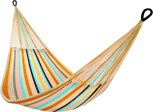 Miniatura 16 de Yellow Leaf Hammocks - Hamaca tejida a mano de tamaño doble, con capacidad para 1 a 2 personas, 400 libras máximo, resistente a la intemperie