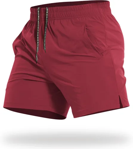 Miniatura 24 de CANGHPGIN Pantalones cortos deportivos de entrenamiento para hombre de 7 pulgadas / 5 pulgadas, de secado rápido, pantalones cortos de correr
