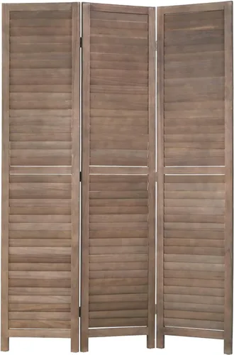 PayLessHere Divisor de habitación de madera, pantalla de privacidad de 5.75 pies para interiores, plegable, portátil, pantalla de división para