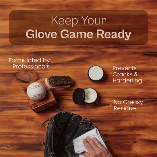 Miniatura 4 de SARNA BASEBALL Glove Leather Conditioner - Use on Baseball Gloves, Softball Gloves, and Other Leather Sports Equipment - Made in USA