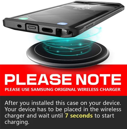 Miniatura 6 de SUPCASE Funda para Samsung Galaxy Note 10 Plus/Note 10 Plus 5G (Unicorn Beetle Pro), [soporte integrado y clip para cinturón] Funda resistente