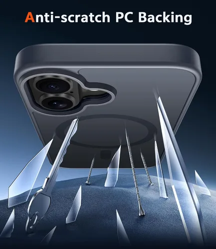 Miniatura 1727 de FNTCASE Funda para iPhone 13 Pro-Max: Fundas magnéticas transparentes compatibles con Magsafe Slim anti amarillamiento protección contra caídas