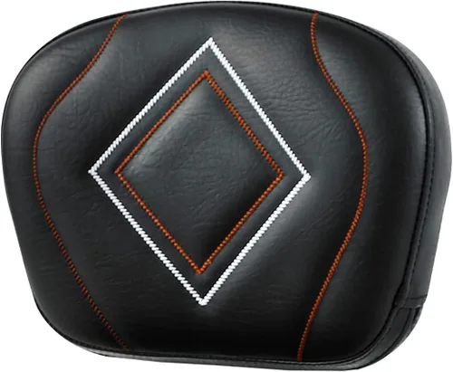 Miniatura 17 de C.C. RIDER Rubicon - Almohadilla desmontable para respaldo de barra de pasajero para Harley Touring Road King Street Glide Electra Glide 1994-2021