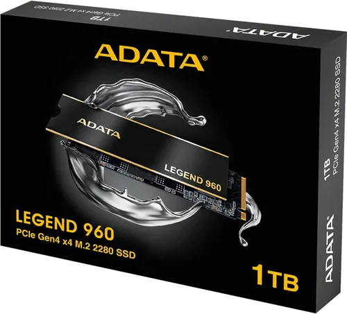 Miniatura 5 de ADATA Legend 960 1TB PCIe Gen4 x4 NVMe 1.4 M.2 SSD interno para juegos hasta 7,400 MB/s (ALEG-960-1TCS)