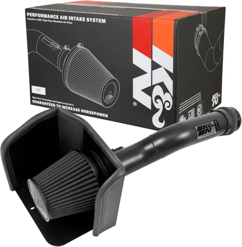 Miniatura 10 de K&N - sistema de admisión de aire frío: Alto rendimiento; aumenta los caballos de fuerza: Compatible con Toyota Tacoma de 2016-2019, 57-9039