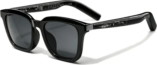 Miniatura 9 de GenXenon Gafas inteligentes para hombres y mujeres, lentes de luz azul transparente, gafas Bluetooth con altavoz, asistente de voz y toque