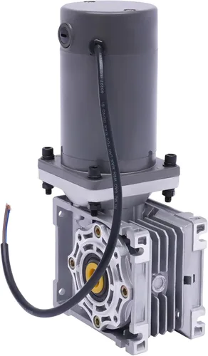 Miniatura 6 de Motor de engranajes eléctrico 120W DC 24V Reductor de engranajes helicoidal Caja de engranajes Motor eléctrico de engranajes RV 50K 35Nm Motor 120W