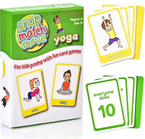 Miniatura 11 de Tarjetas de ejercicios para niños – Equipo de PE para la escuela primaria, equipo de entrenamiento para niños, juegos de ejercicio, ejercicio