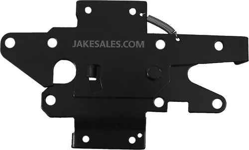Miniatura 7 de Jake Sales Pestillo de puerta de vinilo blanco (para vinilo, madera, PVC, etc.), pestillo de puerta de valla con accesorios de montaje. Los