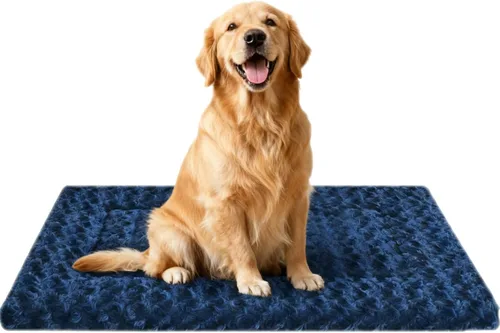 Miniatura 36 de Tapete de Cama para Perro - Tapetes de Cama Reversibles para Jaula de Perro, Suave y Transpirable, Almohadilla para Perrera, Cama de Jaula Duradera
