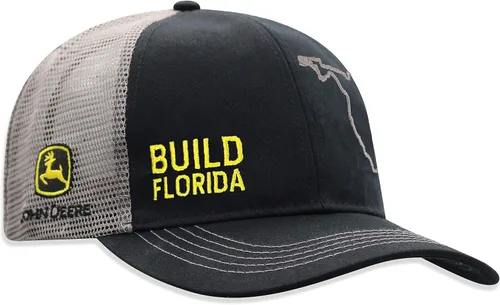 Miniatura 2 de John Deere Build State Pride - Gorra negra y gris, Amarillo, gris