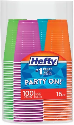 Miniatura 3 de RFPC21637CT - Hefty Everyday Vasos desechables para fiestas de 16 onzas
