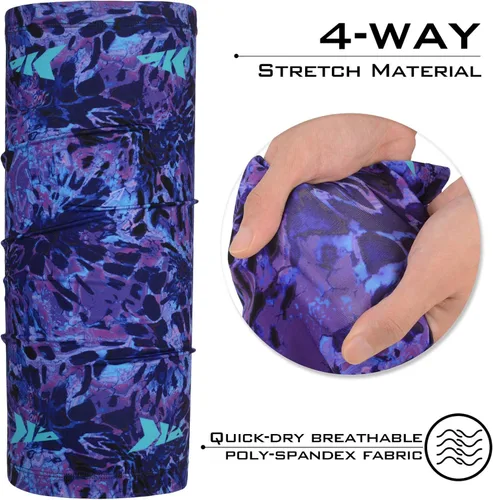 Miniatura 2 de KastKing Sol Armis - Polaina para el cuello, máscara facial UPF 50, máscara de protección solar UV para hombres y mujeres, pesca, senderismo