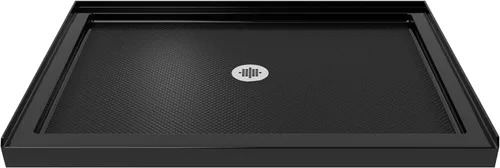 Miniatura 9 de DreamLine SlimLine DLT-1132420-88 - Base de ducha de un solo umbral de drenaje central de 32 pulgadas de profundidad x 42 pulgadas de ancho x 2 3/4