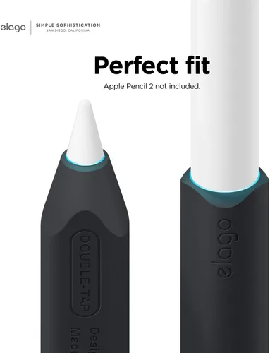 Miniatura 5 de elago Grip [2 unidades] Compatible con Apple Pencil Pro, Apple Pencil de 1ª generación, Apple Pencil de 2ª generación y Apple Pencil USB-C
