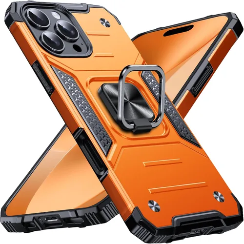 Miniatura 95 de Anqrp Funda resistente para iPhone 6/7/8/SE/SE2 con soporte de anillo mejorado y agarre, grado militar, a prueba de golpes, resistente y robusta
