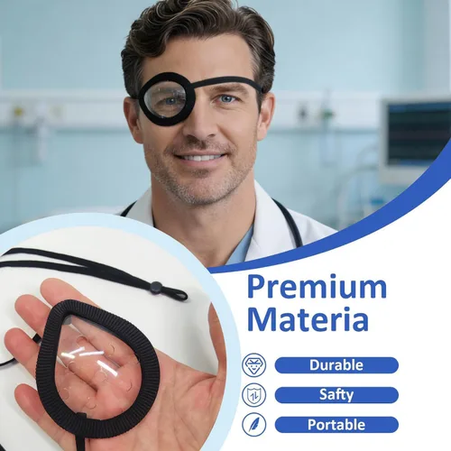 Miniatura 4 de AMZVIO 2 protectores oculares para después de la cirugía de cataratas, parches médicos protectores para los ojos para dormir por adelantado