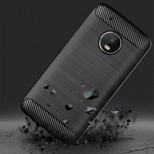 Miniatura 3 de Asuwish Funda compatible con Motorola Moto G5 Plus, protector de pantalla de vidrio templado y accesorios para celda, delgada, resistente de cuerpo
