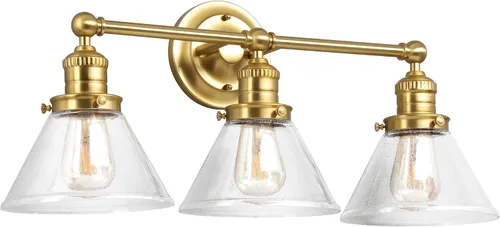 Miniatura 15 de Design House 519892 Kimball Industrial Farmhouse Luz de Pared Interior de 1 Luz con Pantalla de Metal para Pasillo, Baño, Cocina, Vestíbulo, Pintura