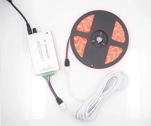 Miniatura 2 de Cable de extensión de tira LED RGB de 3.3 ft, 3,3 pies, 4 pines, cinta LED, cable de conexión de cinta, cable de conexión de cable LED, adaptador