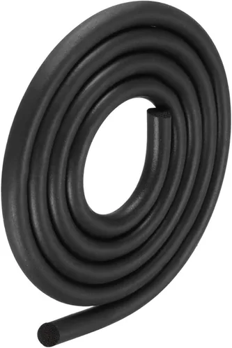Miniatura 16 de METALLIXITY Tira de sellado de goma de espuma (0.157 in de diámetro x 19.7 ft de largo), 1 unidad, tira redonda de goma EPDM para reparación