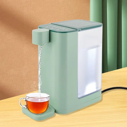 Mini dispensador de enfriador de agua de escritorio, dispensador instantáneo de agua fría y caliente con bloqueo de seguridad para niños, fuente de