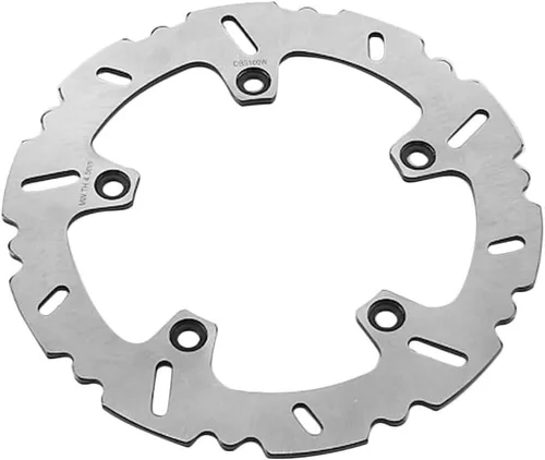 LIRU - Rotor de freno de disco trasero plateado, piezas de freno de acero inoxidable, 1 unidad para BMW F 650 GS 650 2008-2012 / F 700 GS 700