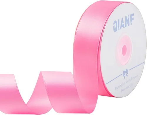 Miniatura 9 de QIANF Cinta plateada de satén de doble cara de 1-1/2 pulgadas para envolver regalos, lazos para el pelo, hacer cintas para el cabello, bandas