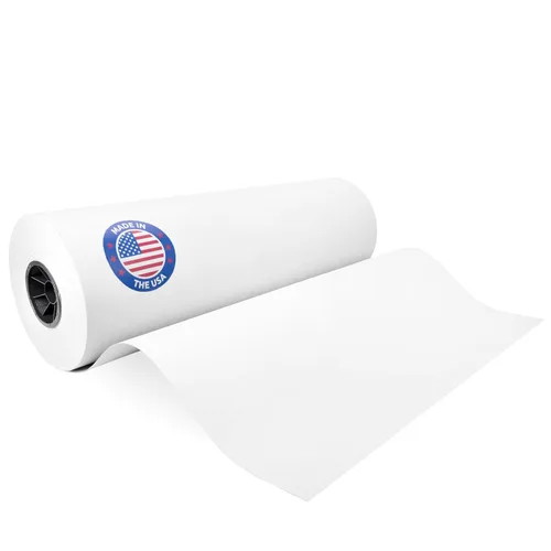 Miniatura 14 de Rollo de papel kraft negro de 36" x 8640" (720 pies), rollo de papel grande de calidad fabricado en Estados Unidos, grosor de 50lb para embalaje