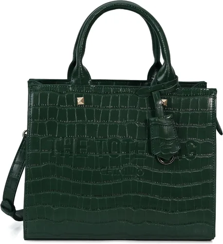 Miniatura 12 de Bolsa de mano para mujer, estilo satchel, con asa superior y correa para el hombro