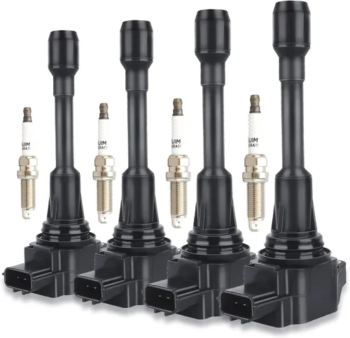 Paquete de bobina de encendido de bujía iridio 2009-2013 para Infiniti FX50 5.0L V8, 2009-2013 para Nissan Cube 1.8L L4, 2007-2012 para Nissan
