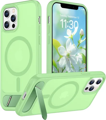 Miniatura 251 de Funda para iPhone 11 con compatibilidad magnética, [Soporte invisible incorporado][Compatible con MagSafe]