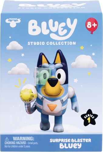 Miniatura 2 de Bluey Figura de coleccionista de estudio – Surprise Blaster (4.3 pulgadas o 4.5 in), inspirado en episodios icónicos, detalles premium, acabado