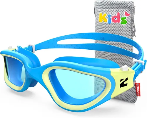 Miniatura 12 de ZIONOR Gafas de Natación para Niños, G1MINI SE Gafas de Natación Antivaho para Niño Niña 6-14 A3 (Lente azul transparente - Allclear)