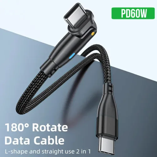 Miniatura 2 de TOP-UP Cable Carplay de coche para iPhone 16/15 (paquete de 2 unidades de 3.3 pies) y USB C a USB C cable de carga rápida de 6 pies 60 W