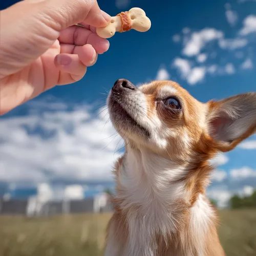Miniatura 8 de Pet 'n Shape Chik 'n Wrapped Biscuits – Golosinas naturales envueltas en pollo para perros, 35 onzas