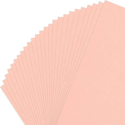 Miniatura 10 de Gartful Papel de cartulina brillante, 20 colores surtidos, 8.5 x 11 pulgadas, cubierta de 90 libras, papel perlado brillante para flores