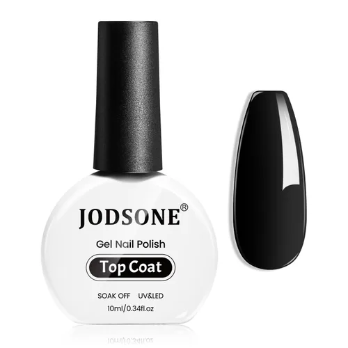 Miniatura 13 de JODSONE - Juego de 2 capas de gel de 0.3 fl oz sin necesidad de limpieza, acabado claro brillante de larga duración, no requiere remojo, requiere